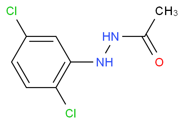 N'-(2,5-Dichlorophenyl)acetohydrazide_分子结构_CAS_14580-42-8)