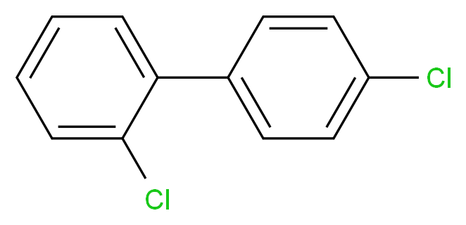 2,4′-二氯联苯_分子结构_CAS_34883-43-7)