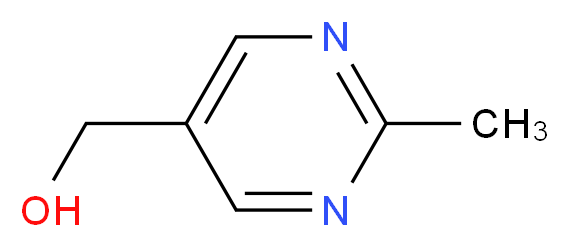 5-(Hydroxymethyl)-2-methylpyrimidine_分子结构_CAS_)