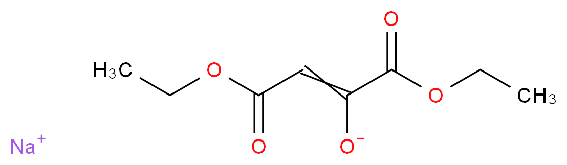 Sodium-1,4-diethoxy-1,4-dioxobut-2-en-2-olate_分子结构_CAS_40876-98-0)