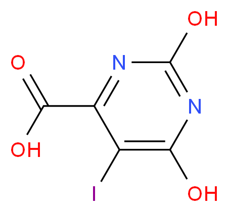 5-Iodoorotic acid_分子结构_CAS_17687-22-8)