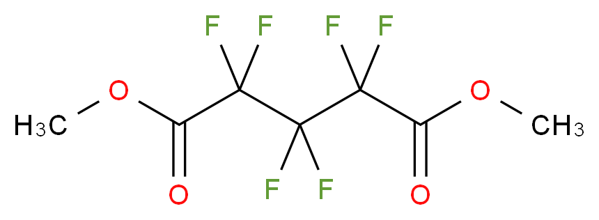 1,5-dimethyl 2,2,3,3,4,4-hexafluoropentanedioate_分子结构_CAS_1513-62-8