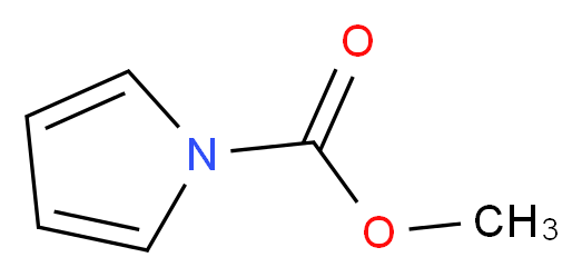 methyl 1H-pyrrole-1-carboxylate_分子结构_CAS_4277-63-8