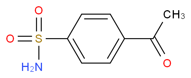 4-Acetyl-benzenesulfonamide_分子结构_CAS_1565-17-9)