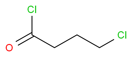 4-Chlorobutanoyl chloride 98%_分子结构_CAS_4635-59-0)