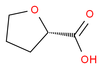 (2S)-oxolane-2-carboxylic acid_分子结构_CAS_87392-07-2