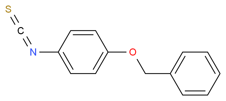 4-Benzyloxyphenyl isothiocyanate 98%_分子结构_CAS_139768-71-1)