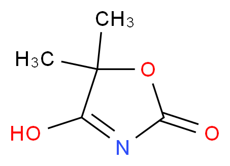 5,5-DIMETHYL-2,4-OXAZOLIDINEDIONE_分子结构_CAS_695-53-4)