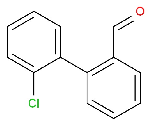 2'-Chloro-[1,1'-biphenyl]-2-carboxaldehyde_分子结构_CAS_223575-76-6)