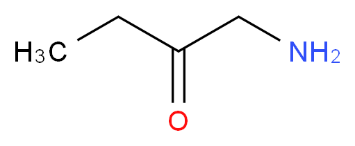 1-Aminobutan-2-one_分子结构_CAS_77369-28-9)