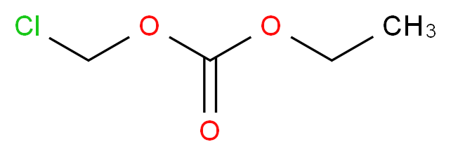 chloromethyl ethyl carbonate_分子结构_CAS_35179-98-7