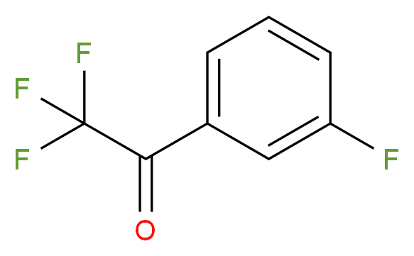 2,2,2,3′-四氟苯乙酮_分子结构_CAS_708-64-5)