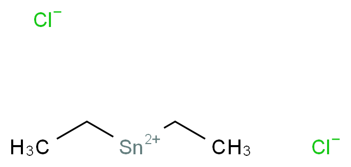 二乙基二氯化锡_分子结构_CAS_866-55-7)