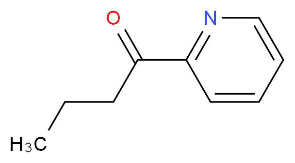 1-(pyridin-2-yl)butan-1-one_分子结构_CAS_)