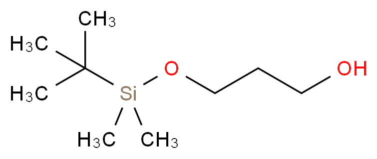 3-[(tert-Butyldimethylsilyl)oxy]-1-propanol_分子结构_CAS_73842-99-6)
