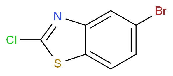 5-Bromo-2-chlorobenzo[d]thiazole_分子结构_CAS_824403-26-1)