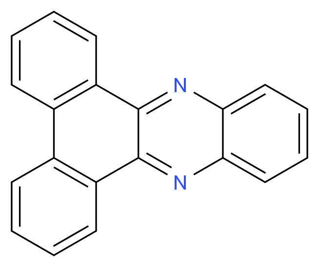 15,22-diazapentacyclo[12.8.0.0^{2,7}.0^{8,13}.0^{16,21}]docosa-1(22),2,4,6,8,10,12,14,16,18,20-undecaene_分子结构_CAS_215-64-5