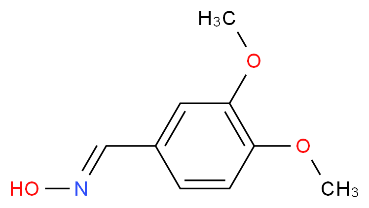 3,4-dimethoxybenzaldehyde oxime_分子结构_CAS_2169-98-4)