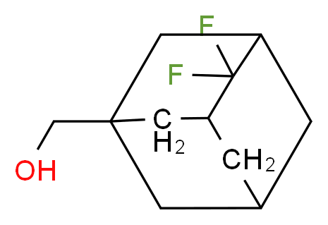 4,4-Difluoro-1-(hydroxymethyl)adamantane_分子结构_CAS_1283719-51-6)