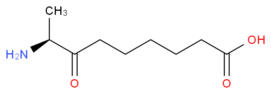 8-Amino-7-oxopelargonic Acid Hydrochloride_分子结构_CAS_177408-65-0)