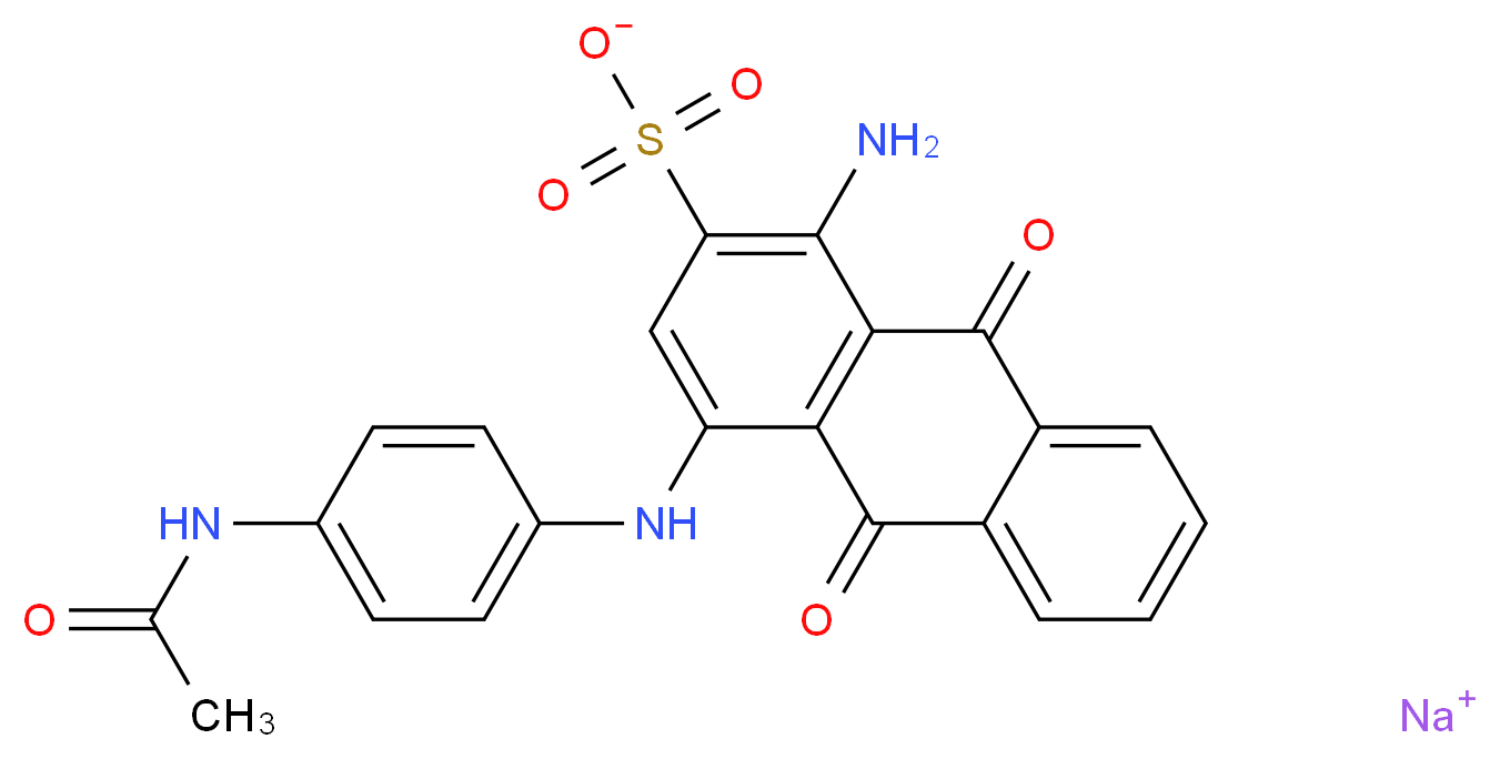 Acid Blue 40_分子结构_CAS_6424-85-7)