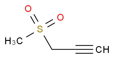 3-（甲磺酰基）-1-丙炔_分子结构_CAS_111247-76-8)