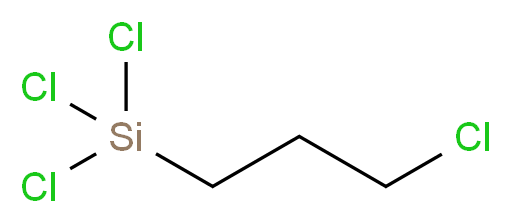 trichloro(3-chloropropyl)silane_分子结构_CAS_2550-06-3