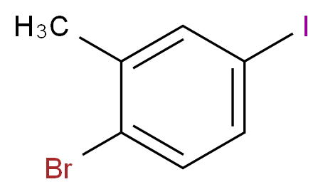 2-Bromo-5-iodotoluene_分子结构_CAS_202865-85-8)