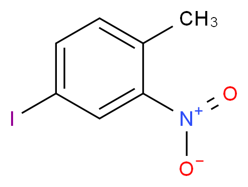 4-碘-2-硝基甲苯_分子结构_CAS_41252-97-5)