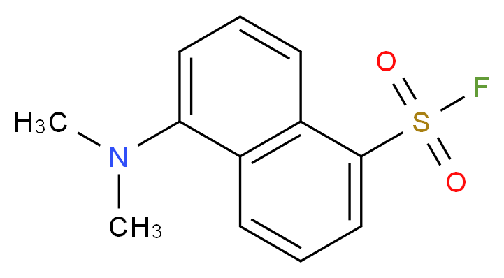 5-(dimethylamino)naphthalene-1-sulfonyl fluoride_分子结构_CAS_34523-28-9