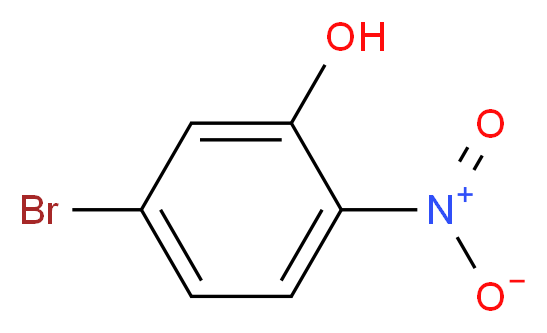 5-Bromo-2-nitrophenol 98%_分子结构_CAS_27684-84-0)