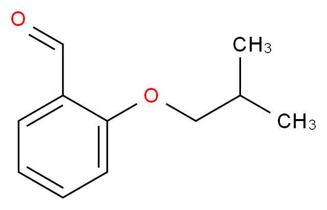 2-(2-methylpropoxy)benzaldehyde_分子结构_CAS_81995-32-6