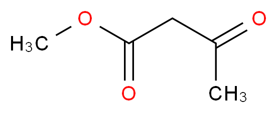 methyl 3-oxobutanoate_分子结构_CAS_105-45-3