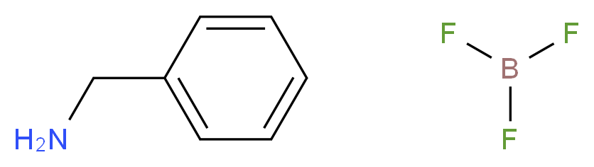 phenylmethanamine; trifluoroborane_分子结构_CAS_696-99-1