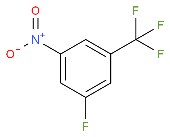 3-Fluoro-5-nitro-1-trifluoromethylbenzene_分子结构_CAS_454-73-9)