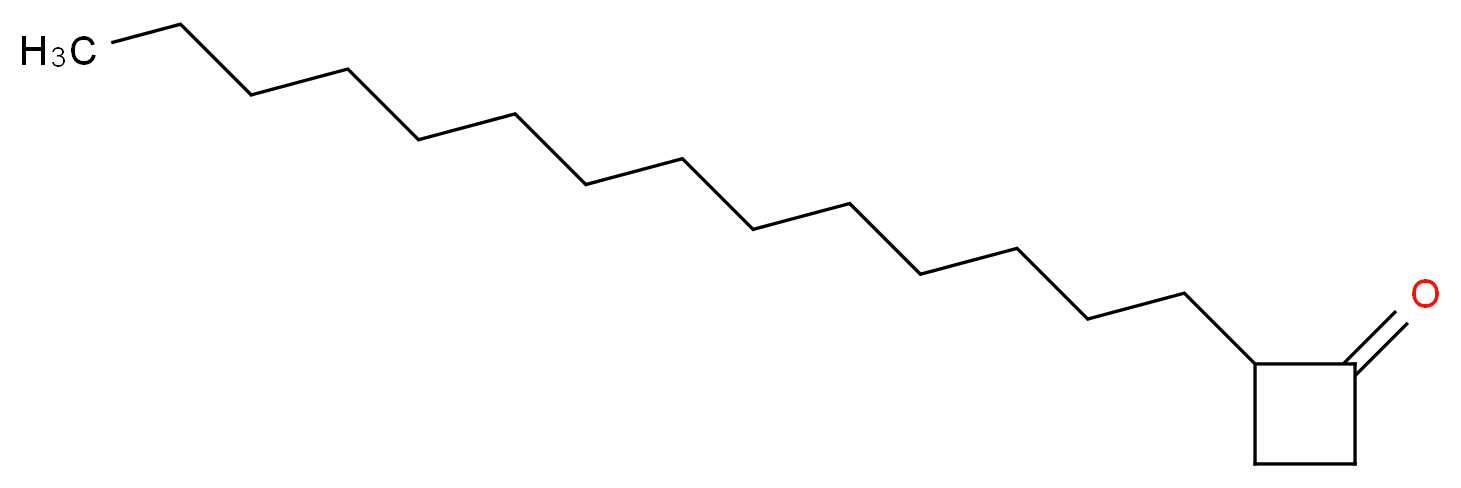 2-Tetradecylcyclobutanone_分子结构_CAS_35493-47-1)