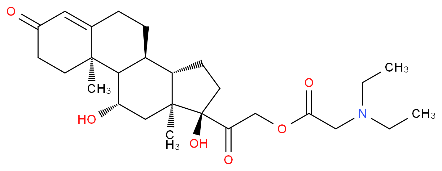 Hydrocortamate_分子结构_CAS_76-47-1)