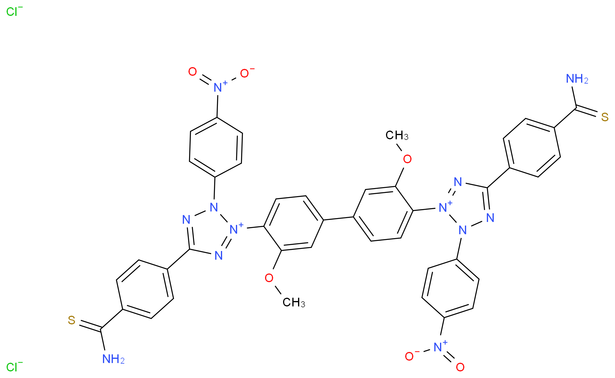 THIOCARBAMYL NITRO BLUE TETRAZOLIUM_分子结构_CAS_36889-43-7)