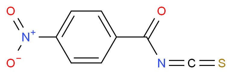 4-Nitrobenzoyl isothiocyanate_分子结构_CAS_28115-92-6)