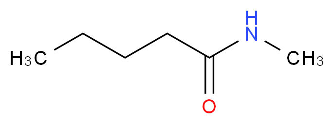 N-methylpentanamide_分子结构_CAS_6225-10-1