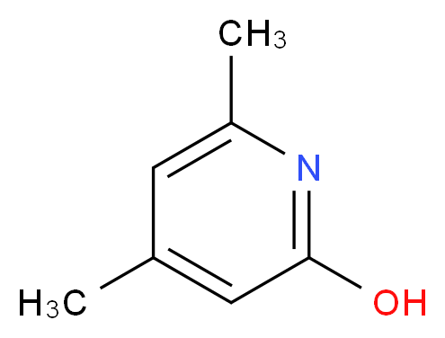 2,4-Dimethyl-6-hydroxypyridine_分子结构_CAS_16115-08-5)