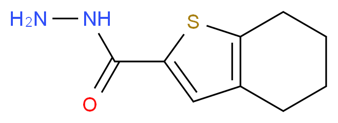 4,5,6,7-Tetrahydro-benzo[b]thiophene-2-carboxylic acid hydrazide_分子结构_CAS_)