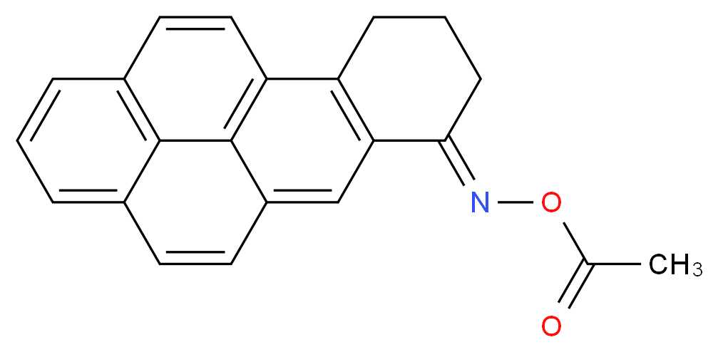 9,10-Dihydro-1-benzo[a]pyrene-7(8H)-one O-Acetyl Oxime_分子结构_CAS_72297-04-2)