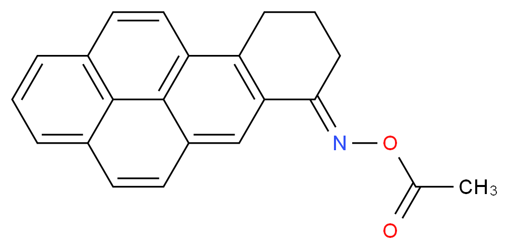 [(6E)-pentacyclo[10.6.2.0<sup>2</sup>,<sup>7</sup>.0<sup>9</sup>,<sup>1</sup><sup>9</sup>.0<sup>1</sup><sup>6</sup>,<sup>2</sup><sup>0</sup>]icosa-1(18),2(7),8,10,12,14,16,19-octaen-6-ylidene]amino acetate_分子结构_CAS_72297-04-2