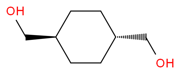 [(1r,4r)-4-(hydroxymethyl)cyclohexyl]methanol_分子结构_CAS_3236-48-4