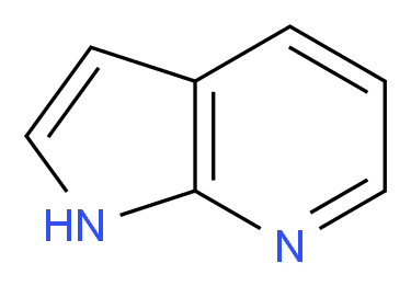 1H-pyrrolo[2,3-b]pyridine_分子结构_CAS_)