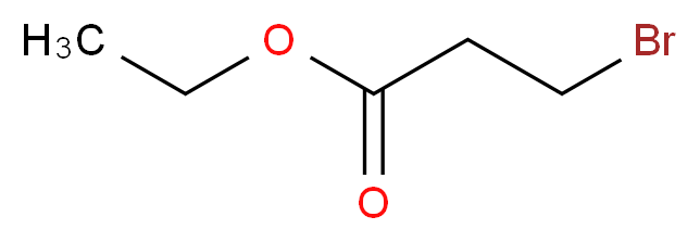 ethyl 3-bromopropanoate_分子结构_CAS_539-74-2