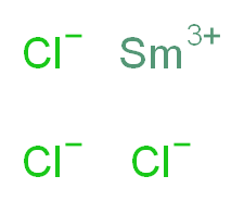 氯化钐水合物, REacton&reg;_分子结构_CAS_10361-82-7)