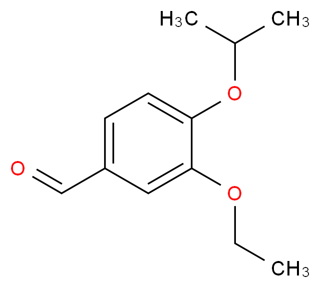 3-Ethoxy-4-isopropoxybenzaldehyde_分子结构_CAS_284044-35-5)