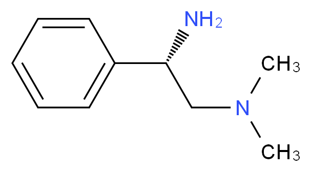 N-((2S)-2-Amino-2-phenylethyl)-N,N-dimethylamine_分子结构_CAS_702699-84-1)